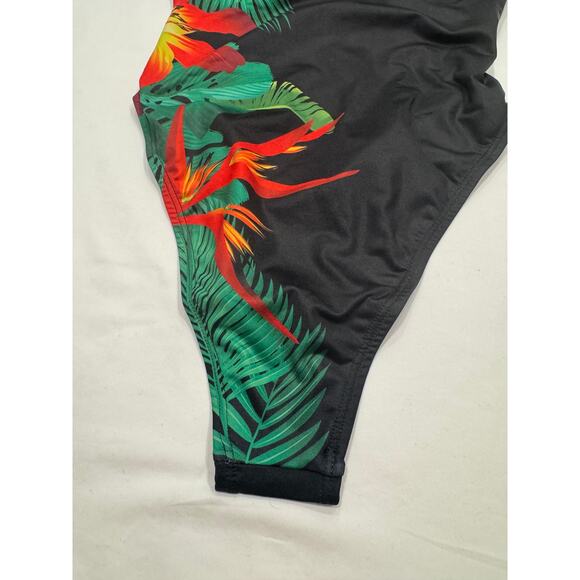 NEW Frederick's of Hollywood Cabarita Paradise Cut Out One-Piece Swimsuit S NWT - Picture 8 of 12